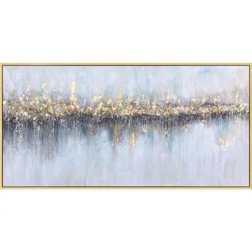100% Handmade Gold Foil Abstract Oil Painting Wall Art Modern Minimalist Blue Abstract Picture Canvas Home Decor For Living Room No Frame 100% Handmade Gold Foil Abstract Oil Painting Wall Art Modern Minimalist Blue Abstract Picture Canvas Home Decor For Living Room No Frame