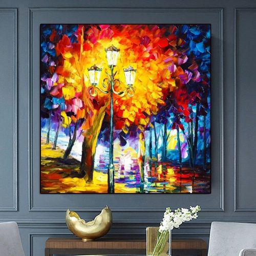 New Painting Home Decoration Modern Hand Painted Abstract Painting With Blue And Gold Texture Large Living Room Wall Picture New Painting Home Decoration Modern Hand Painted Abstract Painting With Blue And Gold Texture Large Living Room Wall Picture